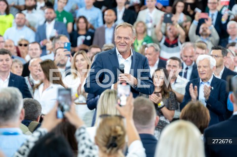  02.07.2022 RADOM<br />
KONWENCJA PLATFORMY OBYWATELSKIEJ<br />
KONWENCJA PRZYSZLOSCI<br />
N/Z DONALD TUSK<br />
FOT. MARCIN BANASZKIEWICZ/FOTONEWS  