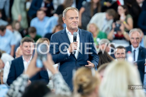  02.07.2022 RADOM<br />
KONWENCJA PLATFORMY OBYWATELSKIEJ<br />
KONWENCJA PRZYSZLOSCI<br />
N/Z DONALD TUSK<br />
FOT. MARCIN BANASZKIEWICZ/FOTONEWS  