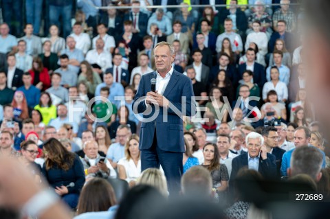  02.07.2022 RADOM<br />
KONWENCJA PLATFORMY OBYWATELSKIEJ<br />
KONWENCJA PRZYSZLOSCI<br />
N/Z DONALD TUSK<br />
FOT. MARCIN BANASZKIEWICZ/FOTONEWS  