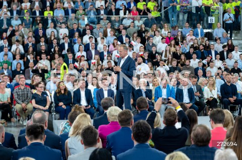  02.07.2022 RADOM<br />
KONWENCJA PLATFORMY OBYWATELSKIEJ<br />
KONWENCJA PRZYSZLOSCI<br />
N/Z DONALD TUSK<br />
FOT. MARCIN BANASZKIEWICZ/FOTONEWS  