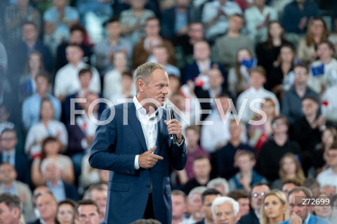  02.07.2022 RADOM<br />
KONWENCJA PLATFORMY OBYWATELSKIEJ<br />
KONWENCJA PRZYSZLOSCI<br />
N/Z DONALD TUSK<br />
FOT. MARCIN BANASZKIEWICZ/FOTONEWS  