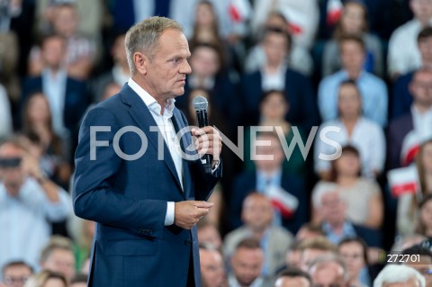  02.07.2022 RADOM<br />
KONWENCJA PLATFORMY OBYWATELSKIEJ<br />
KONWENCJA PRZYSZLOSCI<br />
N/Z DONALD TUSK<br />
FOT. MARCIN BANASZKIEWICZ/FOTONEWS  