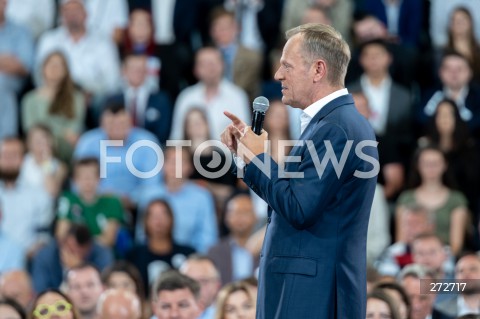  02.07.2022 RADOM<br />
KONWENCJA PLATFORMY OBYWATELSKIEJ<br />
KONWENCJA PRZYSZLOSCI<br />
N/Z DONALD TUSK<br />
FOT. MARCIN BANASZKIEWICZ/FOTONEWS  