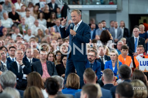  02.07.2022 RADOM<br />
KONWENCJA PLATFORMY OBYWATELSKIEJ<br />
KONWENCJA PRZYSZLOSCI<br />
N/Z DONALD TUSK<br />
FOT. MARCIN BANASZKIEWICZ/FOTONEWS  