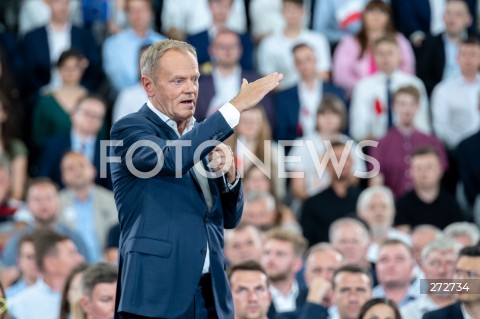  02.07.2022 RADOM<br />
KONWENCJA PLATFORMY OBYWATELSKIEJ<br />
KONWENCJA PRZYSZLOSCI<br />
N/Z DONALD TUSK<br />
FOT. MARCIN BANASZKIEWICZ/FOTONEWS  