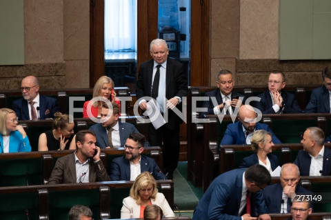  22.07.2022 WARSZAWA<br />
59 POSIEDZENIE SEJMU<br />
N/Z JAROSLAW KACZYNSKI<br />
FOT. MARCIN BANASZKIEWICZ/FOTONEWS  