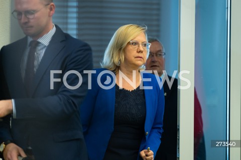  16.08.2022 WARSZAWA<br />
KONFERENCJA PRASOWA MINISTER KLIMATU ANNY MOSKWY W WARSZAWIE<br />
N/Z ANNA MOSKWA<br />
FOT. MARCIN BANASZKIEWICZ/FOTONEWS  