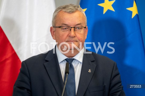  16.08.2022 WARSZAWA<br />
KONFERENCJA PRASOWA MINISTER KLIMATU ANNY MOSKWY W WARSZAWIE<br />
N/Z ANDRZEJ ADAMCZYK<br />
FOT. MARCIN BANASZKIEWICZ/FOTONEWS  