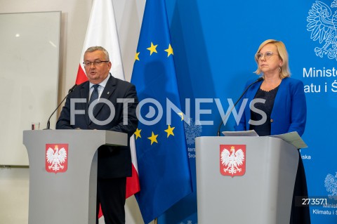  16.08.2022 WARSZAWA<br />
KONFERENCJA PRASOWA MINISTER KLIMATU ANNY MOSKWY W WARSZAWIE<br />
N/Z ANDRZEJ ADAMCZYK ANNA MOSKWA<br />
FOT. MARCIN BANASZKIEWICZ/FOTONEWS  