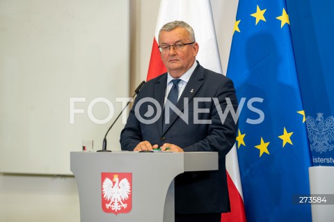  16.08.2022 WARSZAWA<br />
KONFERENCJA PRASOWA MINISTER KLIMATU ANNY MOSKWY W WARSZAWIE<br />
N/Z ANDRZEJ ADAMCZYK<br />
FOT. MARCIN BANASZKIEWICZ/FOTONEWS  