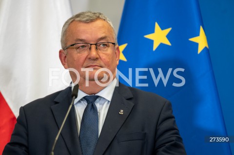  16.08.2022 WARSZAWA<br />
KONFERENCJA PRASOWA MINISTER KLIMATU ANNY MOSKWY W WARSZAWIE<br />
N/Z ANDRZEJ ADAMCZYK<br />
FOT. MARCIN BANASZKIEWICZ/FOTONEWS  