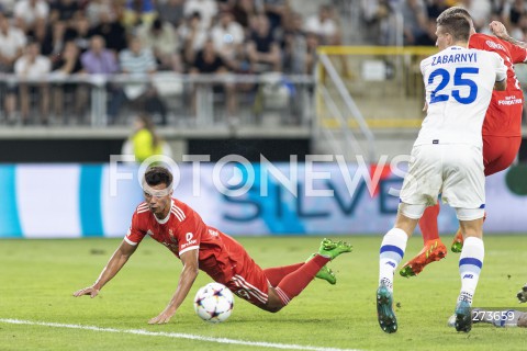  17.08.2022 LODZ <br />
UEFA CHAMPIONS LEAGUE<br />
DYNAMO KYIV - BENFICA <br />
N/Z HENRIQUE ARAUJO<br />
 