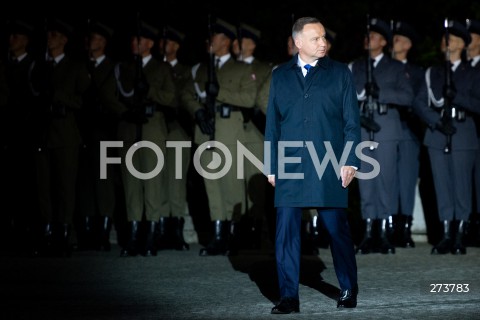  01.09.2022 GDANSK<br />
OBCHODY 83. ROCZNICY WYBUCHU II WOJNY SWIATOWEJ NA WESTERPLATTE<br />
N/Z PREZYDENT RP ANDRZEJ DUDA<br />
 