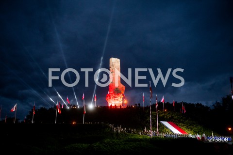 Obchody 83. rocznicy wybuchu II wojny światowej na Westerplatte w Gdańsku