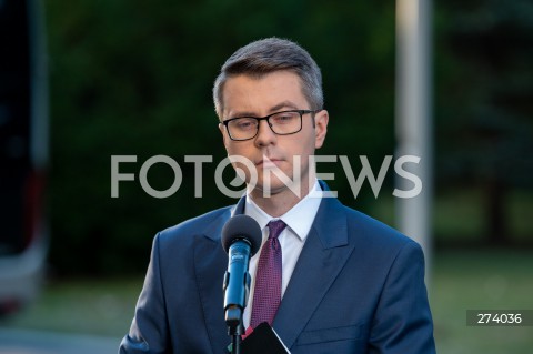  05.09.2022 WARSZAWA<br />
KONFERENCJA PRASOWA PREMIERA MATEUSZA MORAWIECKIEGO <br />
N/Z PIOTR MULLER<br />
FOT. MARCIN BANASZKIEWICZ/FOTONEWS  