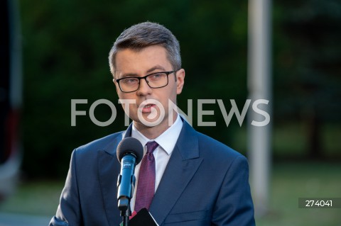  05.09.2022 WARSZAWA<br />
KONFERENCJA PRASOWA PREMIERA MATEUSZA MORAWIECKIEGO <br />
N/Z PIOTR MULLER<br />
FOT. MARCIN BANASZKIEWICZ/FOTONEWS  