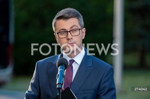  05.09.2022 WARSZAWA<br />
KONFERENCJA PRASOWA PREMIERA MATEUSZA MORAWIECKIEGO <br />
N/Z PIOTR MULLER<br />
FOT. MARCIN BANASZKIEWICZ/FOTONEWS  