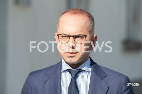  13.09.2022 WARSZAWA<br />
KONFERENCJA PRASOWA POSLOW KO PRZED MINISTERSTWEM ZDROWIA<br />
N/Z MICHAL SZCZERBA<br />
FOT. MARCIN BANASZKIEWICZ/FOTONEWS  