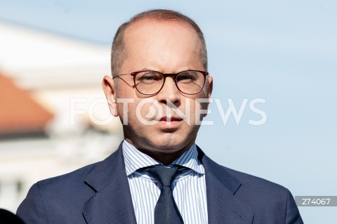  13.09.2022 WARSZAWA<br />
KONFERENCJA PRASOWA POSLOW KO PRZED MINISTERSTWEM ZDROWIA<br />
N/Z MICHAL SZCZERBA<br />
FOT. MARCIN BANASZKIEWICZ/FOTONEWS  