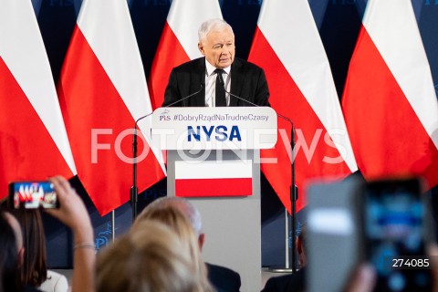  25.09.2022 NYSA<br />
WIZYTA PREZESA PIS JAROSLAWA KACZYNSKIEGO W NYSIE<br />
N/Z JAROSLAW KACZYNSKI<br />
 