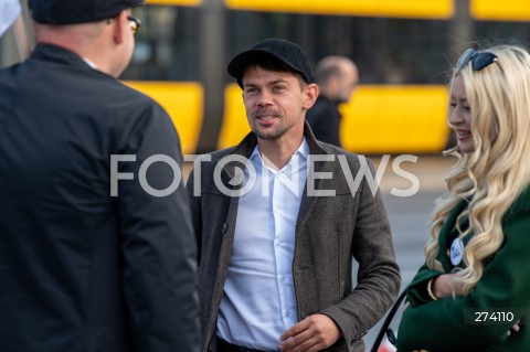  01.10.2022 WARSZAWA<br />
PROTEST PRZECIWKO BUDOWIE CENTRALNEGO PORTU KOMUNIKACYJNEGO<br />
N/Z MICHAL KOLODZIEJCZAK<br />
FOT. MARCIN BANASZKIEWICZ/FOTONEWS  