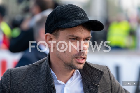  01.10.2022 WARSZAWA<br />
PROTEST PRZECIWKO BUDOWIE CENTRALNEGO PORTU KOMUNIKACYJNEGO<br />
N/Z MICHAL KOLODZIEJCZAK<br />
FOT. MARCIN BANASZKIEWICZ/FOTONEWS  