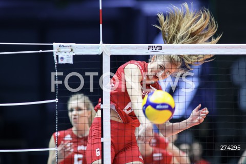  05.10.2022 LODZ SIATKOWKA <br />
FIVB WOMEN'S WORLD CHAMPIONSHIP<br />
MISTRZOSTWA SWIATA W SIATKOWCE KOBIET<br />
MECZ USA POLSKA ( USA - POLAND ) <br />
N/Z KAMILA WITKOWSKA<br />
 