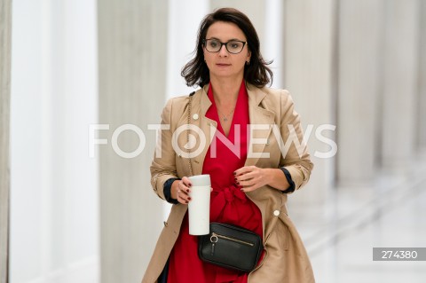  07.10.2022 WARSZAWA SEJM <br />
POSIEDZENIE SEJMU <br />
N/Z KAMILA GASIUK PIHOWICZ<br />
FOT. MARCIN BANASZKIEWICZ/FOTONEWS 