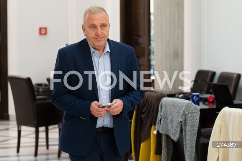  07.10.2022 WARSZAWA SEJM <br />
POSIEDZENIE SEJMU <br />
N/Z GRZEGORZ SCHETYNA<br />
FOT. MARCIN BANASZKIEWICZ/FOTONEWS 