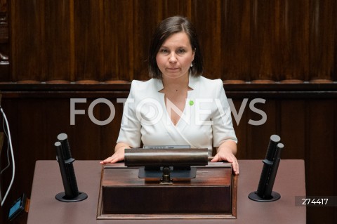  07.10.2022 WARSZAWA SEJM <br />
POSIEDZENIE SEJMU <br />
N/Z URSZULA ZIELINSKA<br />
FOT. MARCIN BANASZKIEWICZ/FOTONEWS 