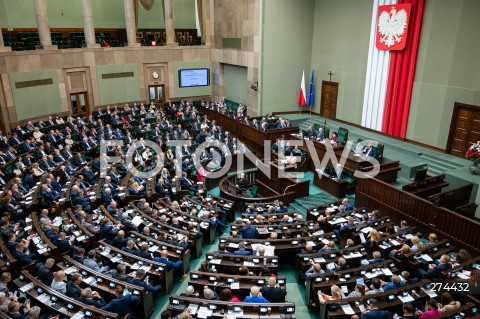  07.10.2022 WARSZAWA SEJM <br />
POSIEDZENIE SEJMU <br />
N/Z SALA PLENARNA WIDOK OGOLNY WIDOK VIEW<br />
FOT. MARCIN BANASZKIEWICZ/FOTONEWS 