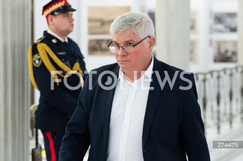  07.10.2022 WARSZAWA SEJM <br />
POSIEDZENIE SEJMU <br />
N/Z MACIEJ LASEK<br />
FOT. MARCIN BANASZKIEWICZ/FOTONEWS 