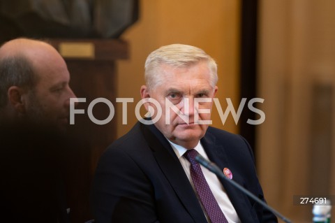  11.10.2022 WARSZAWA KPRM<br />
SPOTKANIE PREMIERA MATEUSZA MORAWIECKIEGO Z SAMORZADOWCAMI<br />
N/Z TADEUSZ TRUSKOLASKI<br />
FOT. MARCIN BANASZKIEWICZ/FOTONEWS 