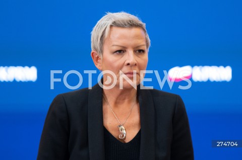  11.10.2022 WARSZAWA KPRM<br />
SPOTKANIE PREMIERA MATEUSZA MORAWIECKIEGO Z SAMORZADOWCAMI<br />
N/Z ANNA LUKASZEWSKA TRZECIAKOWSKA<br />
FOT. MARCIN BANASZKIEWICZ/FOTONEWS 