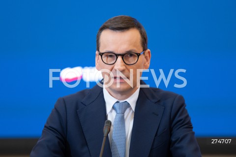  11.10.2022 WARSZAWA KPRM<br />
SPOTKANIE PREMIERA MATEUSZA MORAWIECKIEGO Z SAMORZADOWCAMI<br />
N/Z PREMIER MATEUSZ MORAWIECKI<br />
FOT. MARCIN BANASZKIEWICZ/FOTONEWS 