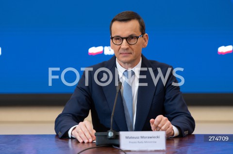  11.10.2022 WARSZAWA KPRM<br />
SPOTKANIE PREMIERA MATEUSZA MORAWIECKIEGO Z SAMORZADOWCAMI<br />
N/Z PREMIER MATEUSZ MORAWIECKI<br />
FOT. MARCIN BANASZKIEWICZ/FOTONEWS 