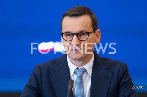  11.10.2022 WARSZAWA KPRM<br />
SPOTKANIE PREMIERA MATEUSZA MORAWIECKIEGO Z SAMORZADOWCAMI<br />
N/Z PREMIER MATEUSZ MORAWIECKI<br />
FOT. MARCIN BANASZKIEWICZ/FOTONEWS 