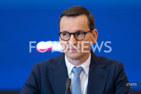  11.10.2022 WARSZAWA KPRM<br />
SPOTKANIE PREMIERA MATEUSZA MORAWIECKIEGO Z SAMORZADOWCAMI<br />
N/Z PREMIER MATEUSZ MORAWIECKI<br />
FOT. MARCIN BANASZKIEWICZ/FOTONEWS 