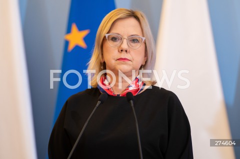  11.10.2022 WARSZAWA KPRM<br />
KONFERENCJA PRASOWA PREZESA RADY MINISTROW MATEUSZA MORAWIECKIEGO<br />
N/Z ANNA MOSKWA<br />
FOT. MARCIN BANASZKIEWICZ/FOTONEWS 