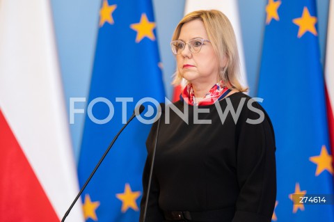  11.10.2022 WARSZAWA KPRM<br />
KONFERENCJA PRASOWA PREZESA RADY MINISTROW MATEUSZA MORAWIECKIEGO<br />
N/Z ANNA MOSKWA<br />
FOT. MARCIN BANASZKIEWICZ/FOTONEWS 