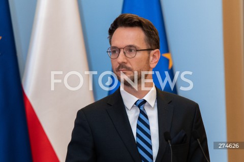  11.10.2022 WARSZAWA KPRM<br />
KONFERENCJA PRASOWA PREZESA RADY MINISTROW MATEUSZA MORAWIECKIEGO<br />
N/Z WALDEMAR BUDA<br />
FOT. MARCIN BANASZKIEWICZ/FOTONEWS 