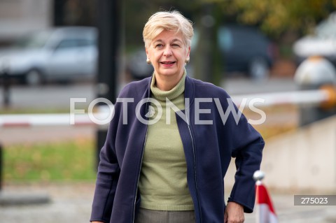  27.10.2022 WARSZAWA<br />
UROCZYSTOSC SADZENIA 3 TYS. CEBULEK TULIPANOW IRENA SENDLER<br />
N/Z DAPHNE BERGSMA<br />
FOT. MARCIN BANASZKIEWICZ/FOTONEWS  