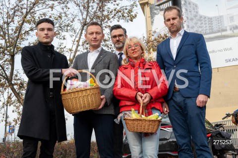  29.10.2022 WARSZAWA<br />
KONFERENCJA PRASOWA NOWOCZESNEJ<br />
DZIEN NIEWOLI INFLACYJNEJ <br />
N/Z JOLANTA ZJAWINSKA JAKUB TRACZYK PAWEL RABIEJ GABRIEL JACKOWSKI ADAM MATUSIK<br />
FOT. MARCIN BANASZKIEWICZ/FOTONEWS  