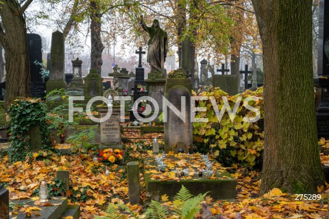  01.11.2022 WARSZAWA<br />
DZIEN WSZYSTKICH SWIETYCH<br />
CMENTARZ POWAZKOWSKI<br />
N/Z CMENTARZ<br />
FOT. MARCIN BANASZKIEWICZ/FOTONEWS  