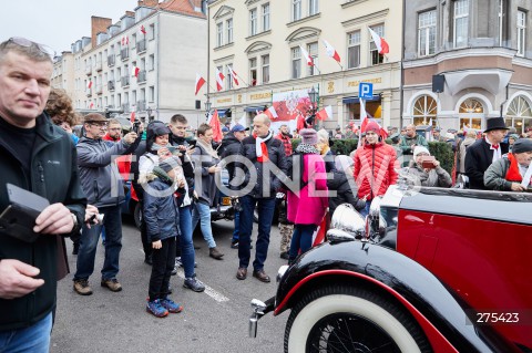  11.11.2022 GDANSK<br />
XX PARADA NIEPODLEGLOSCI W GDANSKU<br />
TLUMY NA PARADZIE ORGANIZOWANEJ W GDANSKU Z OKAZJI SWIETA NIEPODLEGLOSCI<br />
N/Z UCZESTNICY PARADY<br />
 