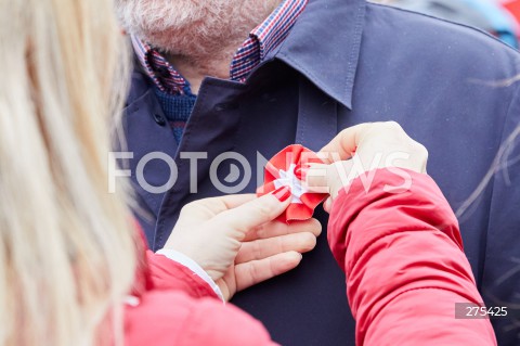  11.11.2022 GDANSK<br />
XX PARADA NIEPODLEGLOSCI W GDANSKU<br />
TLUMY NA PARADZIE ORGANIZOWANEJ W GDANSKU Z OKAZJI SWIETA NIEPODLEGLOSCI<br />
N/Z KOTYLION<br />
 