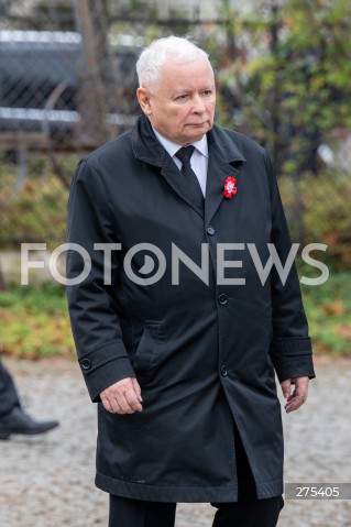  11.11.2022 WARSZAWA<br />
SWIETO NIEPODLEGLOSCI<br />
SKLADANIE WIENCOW POD POMNIKIEM IGNACEGO JANA PADEREWSKIEGO<br />
N/Z JAROSLAW KACZYNSKI<br />
FOT. MARCIN BANASZKIEWICZ/FOTONEWS  