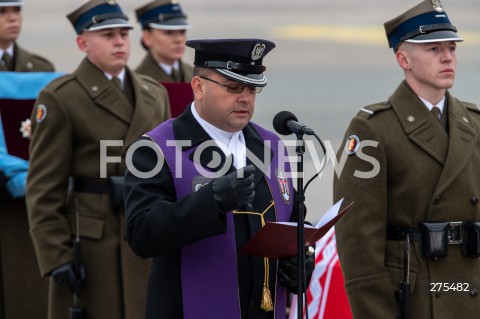  12.11.2022 WARSZAWA<br />
UROCZYSTOSCI POGRZEBOWE PREZYDENTOW RP NA UCHODZSTWIE<br />
N/Z KSIADZ BISKUB MICHAL JANOCHA<br />
FOT. MARCIN BANASZKIEWICZ/FOTONEWS  