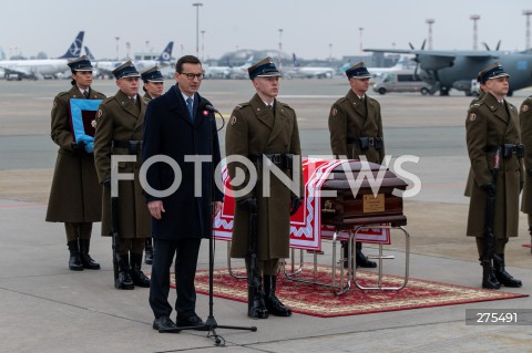  12.11.2022 WARSZAWA<br />
UROCZYSTOSCI POGRZEBOWE PREZYDENTOW RP NA UCHODZSTWIE<br />
N/Z PREMIER MATEUSZ MORAWIECKI<br />
FOT. MARCIN BANASZKIEWICZ/FOTONEWS  