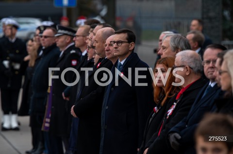  12.11.2022 WARSZAWA<br />
UROCZYSTOSCI POGRZEBOWE PREZYDENTOW RP NA UCHODZSTWIE<br />
N/Z PREMIER MATEUSZ MORAWIECKI<br />
FOT. MARCIN BANASZKIEWICZ/FOTONEWS  